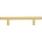 Elements 96 mm Center-to-Center Brushed Gold Naples Cabinet Bar Pull,  156BG-10 - alternate 2